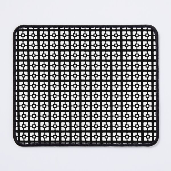 Item preview, Mid Century Block Pattern (black on white) designed and sold by Tree45.