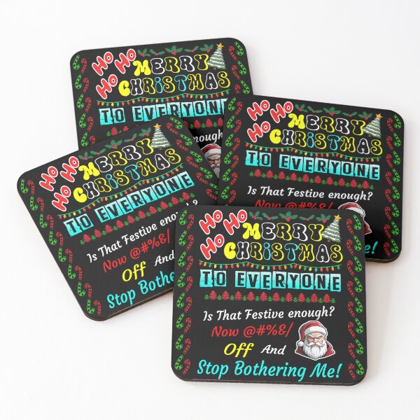 Item preview, Grumpy Santa -Festive Christmas - Sarcastic designed and sold by Image-Caption.