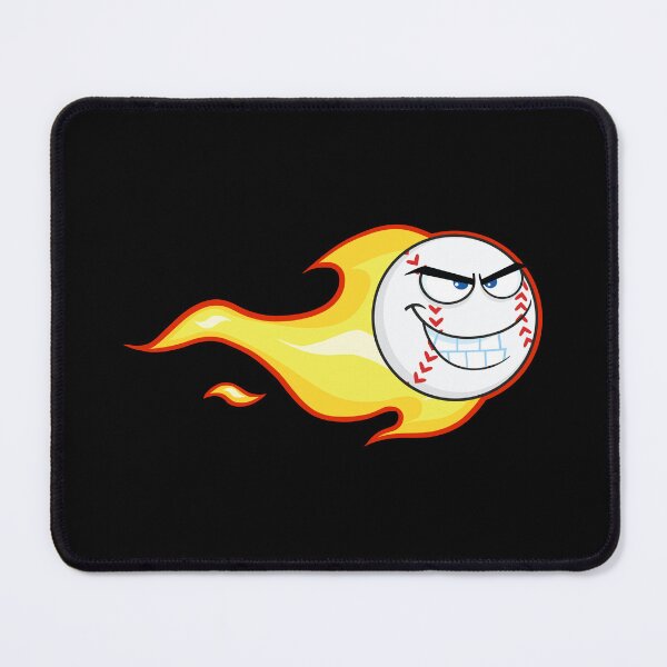 Item preview, baseball on fire designed and sold by itswallcraft.