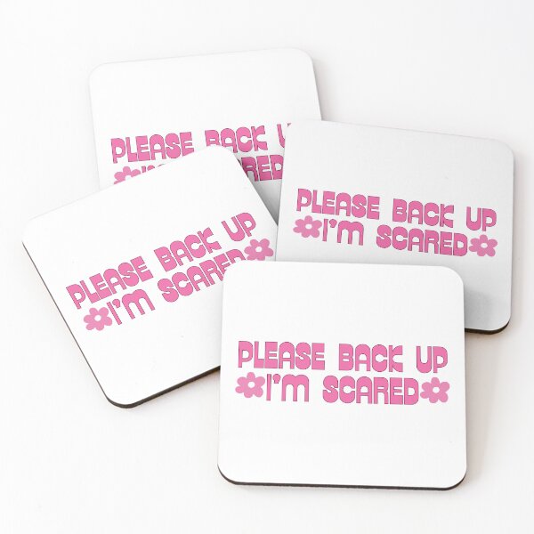 Item preview, Please Back Up I'm Scared Pink designed and sold by NimuehArt.