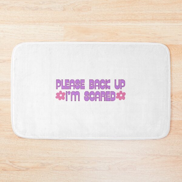 Item preview, Please Back Up I'm Scared Purple designed and sold by NimuehArt.