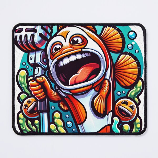 Item preview, Clownfish Karaoke Star Underwater designed and sold by psychcyberpunk.