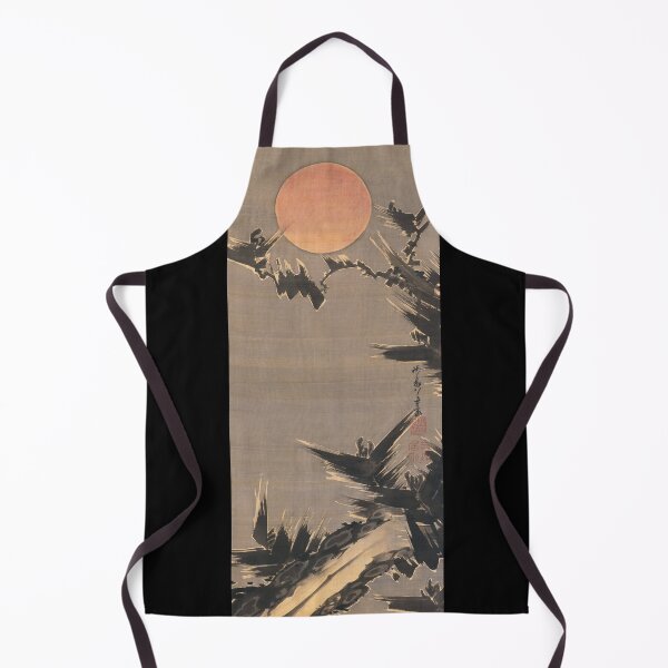 Item preview,  New Years Sun painting by Itō Jakuchūs 1800 Masterpiece in High Resolution designed and sold by EmeraldeaArt.