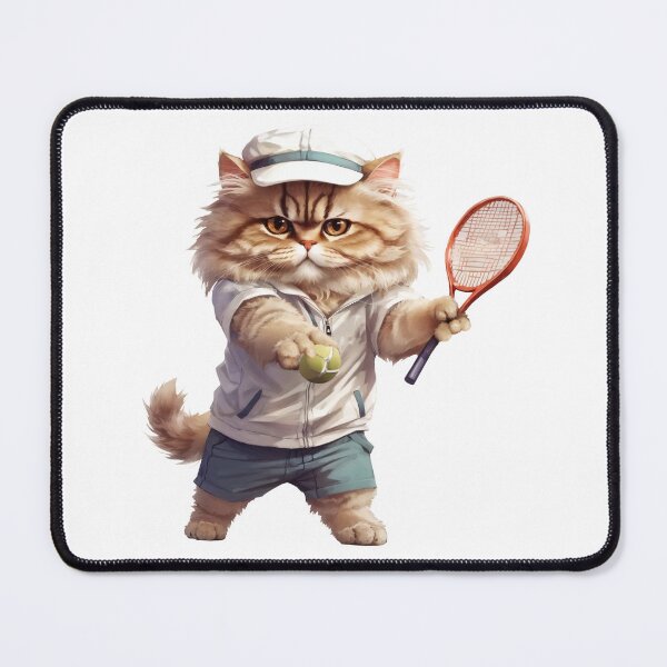 Item preview, A Cute Persian cat  use topspin serves designed and sold by chathai.