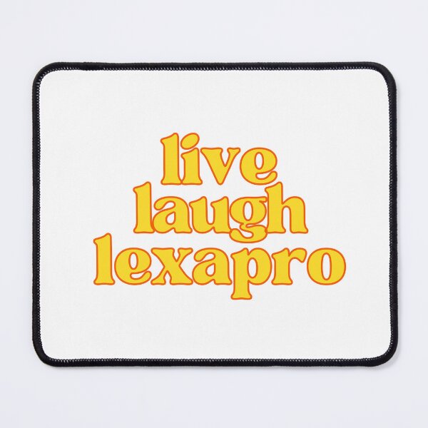 Item preview, Live Laugh Lexapro Yellow designed and sold by NimuehArt.