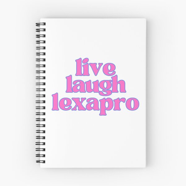 Item preview, Live Laugh Lexapro Pink designed and sold by NimuehArt.