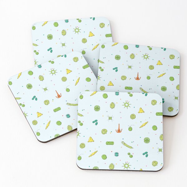 Item preview, Cute microalgae and Cyanobacteria, Lovely Cartoon Phytoplankton, Gift for biologist, Taxonomist designed and sold by thurakitdew.