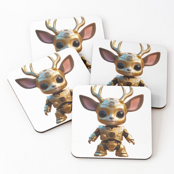 Item preview, Deer Robot  designed and sold by BotunPeony.