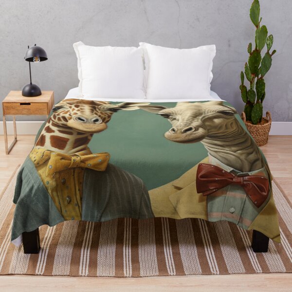 Item preview, Giraffes Wearing Suits designed and sold by whitecat23.