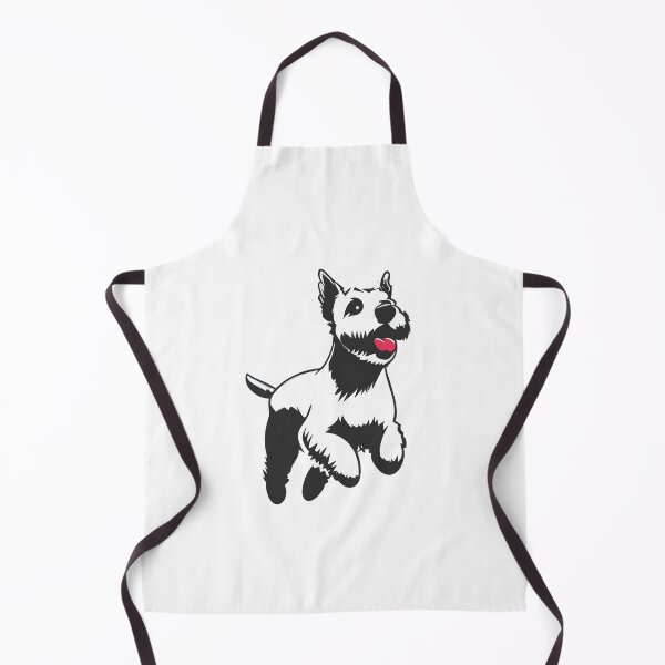 Item preview, Jovial Westie dog, ilustration. designed and sold by mebgnet.