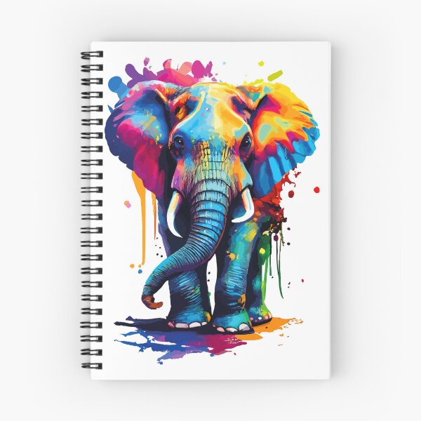 Item preview, Elephant Colourful designed and sold by BabyYodaSticker.