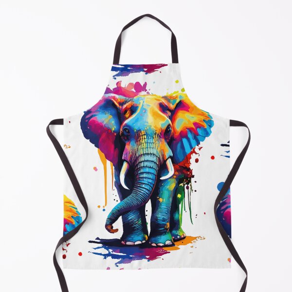Item preview, Elephant Colourful designed and sold by BabyYodaSticker.