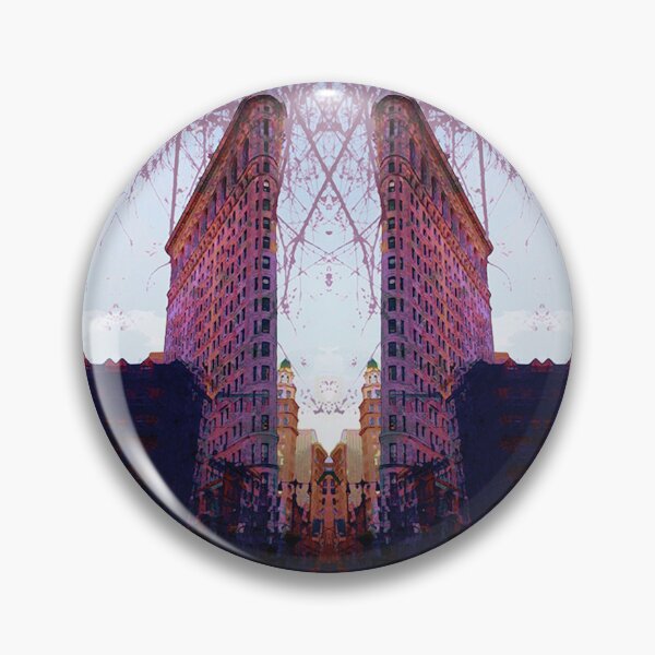 Item preview, Flat Iron NYC Mirror designed and sold by BlakeyCakes.