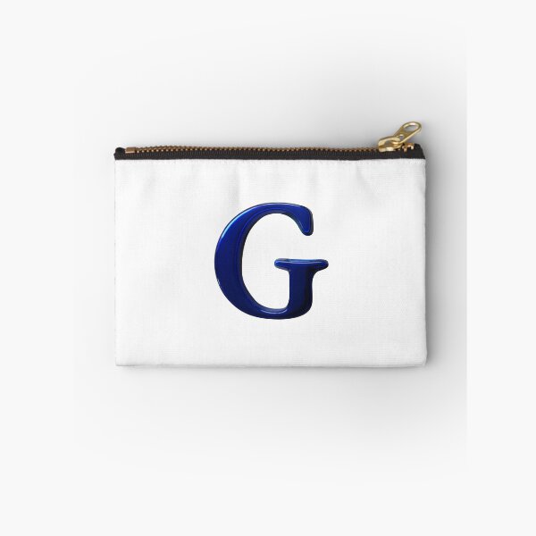 Item preview, Letter G in Blue designed and sold by stickysterscom.