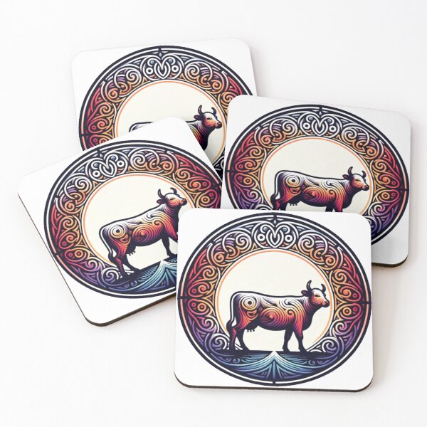Item preview, Ornamental Cow Vista designed and sold by AnCollection.