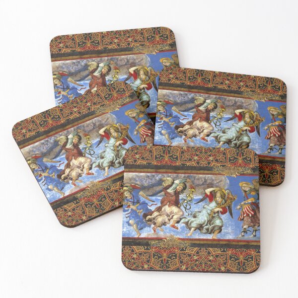 Item preview, Four Angels From Assumption and Annunciation by Filippino Lippi designed and sold by BulganLumini.