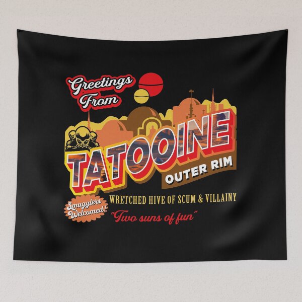 Item preview, Greetings From Tatooine Dks designed and sold by Alema Art.