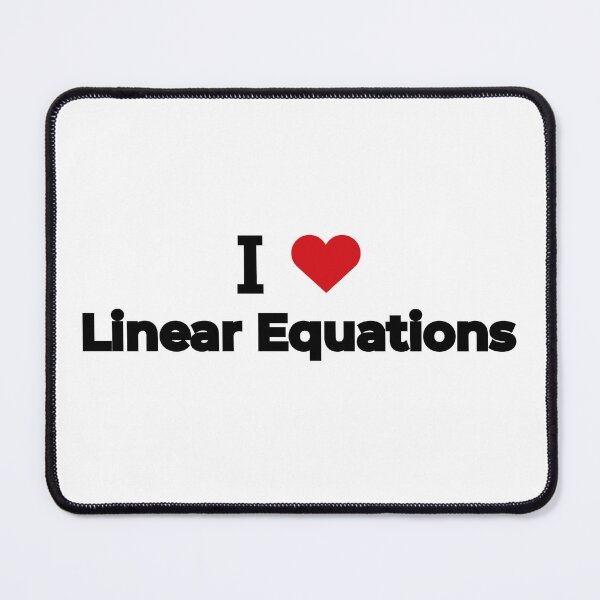 Item preview, I love Linear Equations designed and sold by Moyanana.