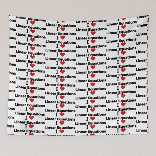 Item preview, I love Linear Equations designed and sold by Moyanana.