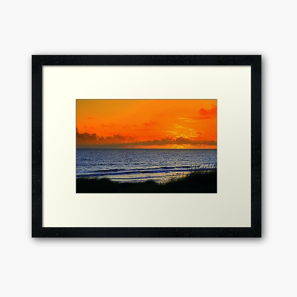 Garrynamonie Sunset 3 Framed Art Print