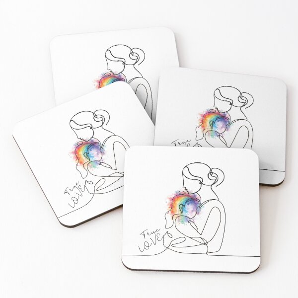 Item preview, Mother and doughter, true love designed and sold by LuckyFamily.
