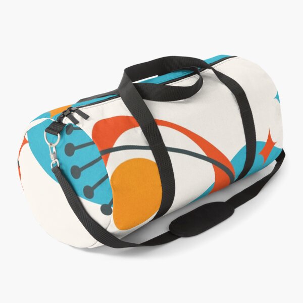 Item preview, Mid Century Modern Atomic Age 14 Blue, Red, Orange designed and sold by trdstudio.
