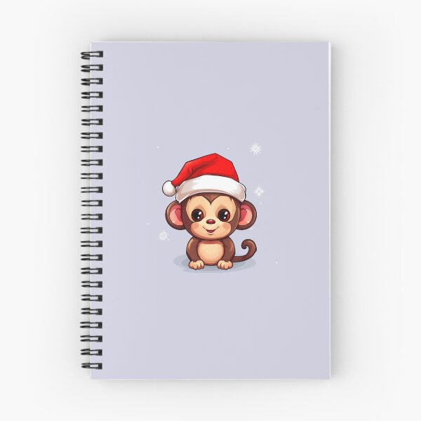 Item preview, Cheeky Chimpanzee: Holiday Hat Edition designed and sold by Doggplaza.