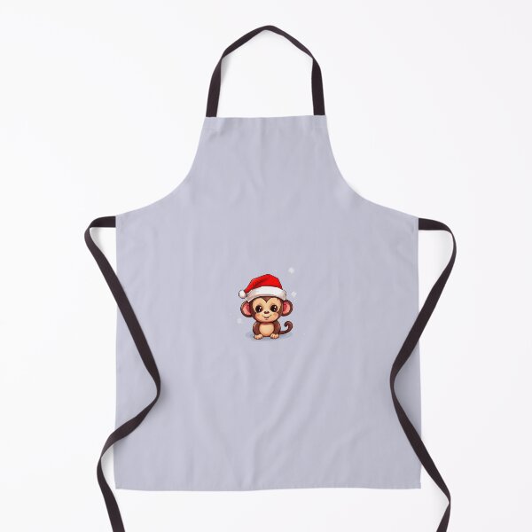 Item preview, Cheeky Chimpanzee: Holiday Hat Edition designed and sold by Doggplaza.