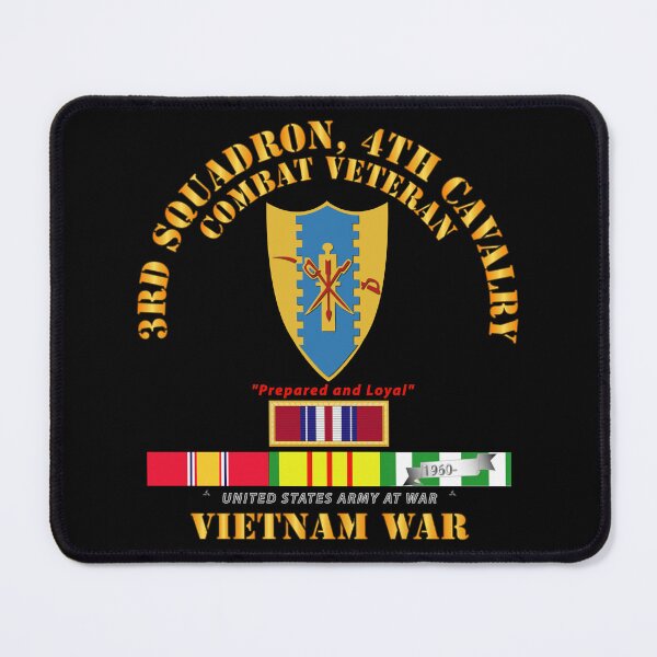 Item preview, Army - 3rd Squadron 4th Cav- Vietnam War w VN SVC Plus designed and sold by Military Insignia Products.