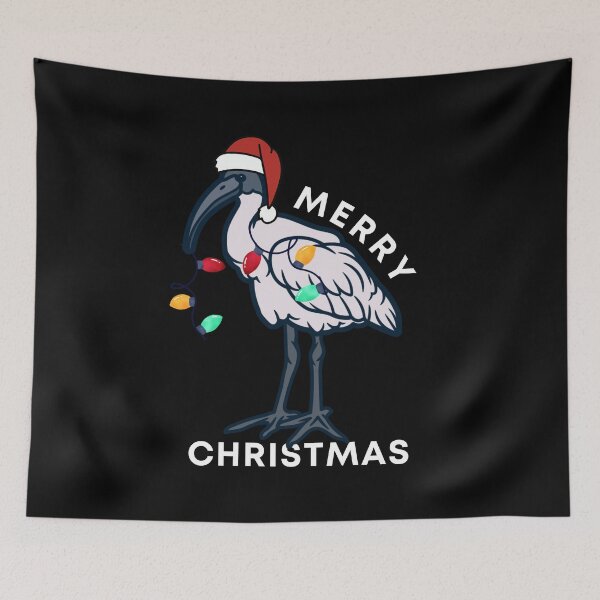 Artikelvorschau, Frohe Weihnachten Bin Huhn mit Lichtern entworfen und verkauft von porterpouts.