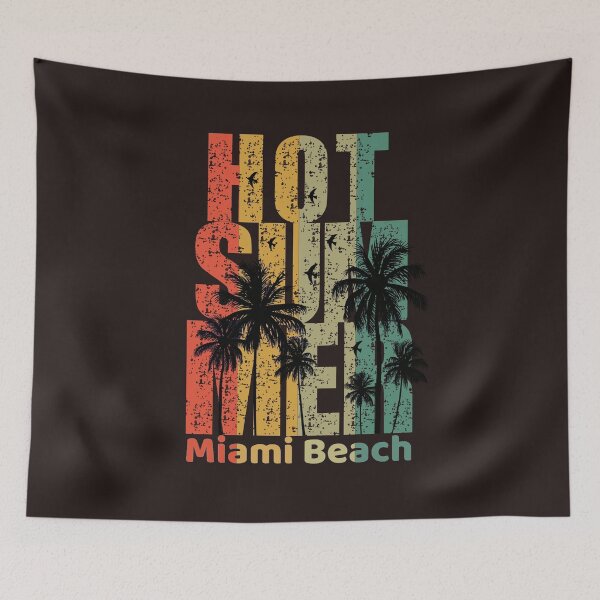 Item preview, Hot Summer Miame Beach - summer Vibes designed and sold by Chonguissa Fashion.