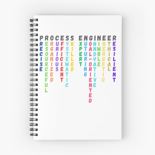 Item preview, Process Engineer Attributes Colorful Tribute Design designed and sold by PapaMikeCrafts.