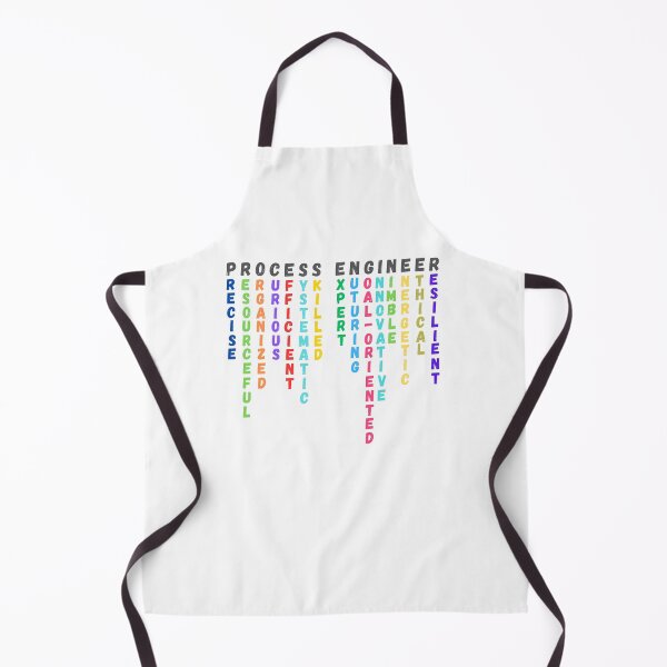 Item preview, Process Engineer Attributes Colorful Tribute Design designed and sold by PapaMikeCrafts.