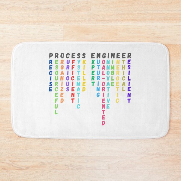 Item preview, Process Engineer Attributes Colorful Tribute Design designed and sold by PapaMikeCrafts.