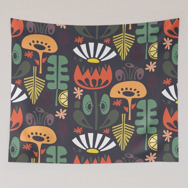 Item preview, Scandinavian Wildflowers designed and sold by lisajaynemurray.