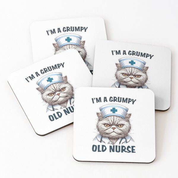 Item preview, I'm Grumpy Old Nurse designed and sold by Anniebuh.