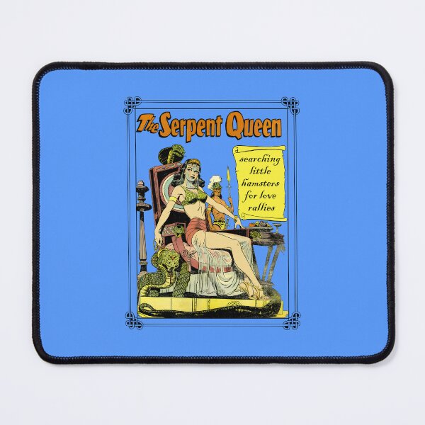 Item preview, The serpent queen - Retro comic book cover art designed and sold by Alex Starcatcher.