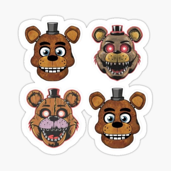Five nights at freddy's Sticker for Sale by Jolaine1410