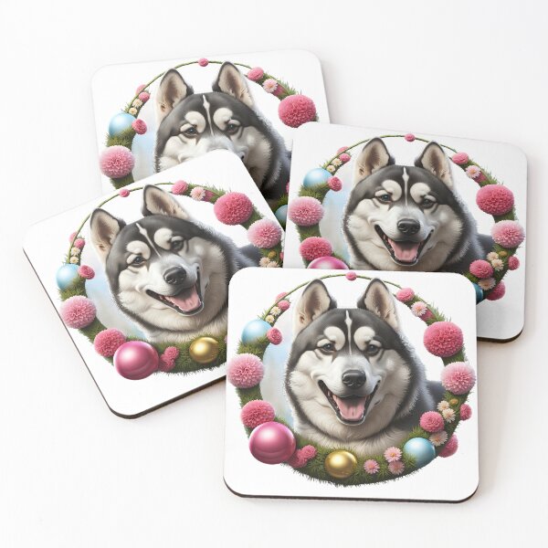 Item preview, Cute playful Alaskan Malamute Dog designed and sold by Kaleddis.