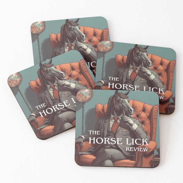 Item preview, The Horse Lick Review Podcast Logo designed and sold by Y-Signal.