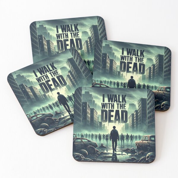 Item preview, Camino con los muertos - Páramo zombie post-apocalíptico designed and sold by visionaryprint.
