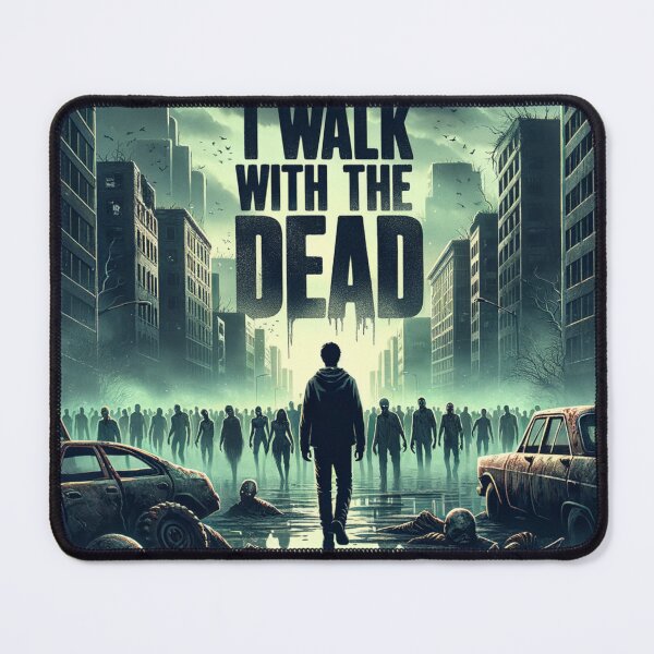 Item preview, I Walk With the Dead - Post-Apocalyptic Zombie Wasteland designed and sold by visionaryprint.