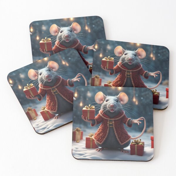 Item preview, The class Rat wishes you a Merry Christmas designed and sold by dedoma.
