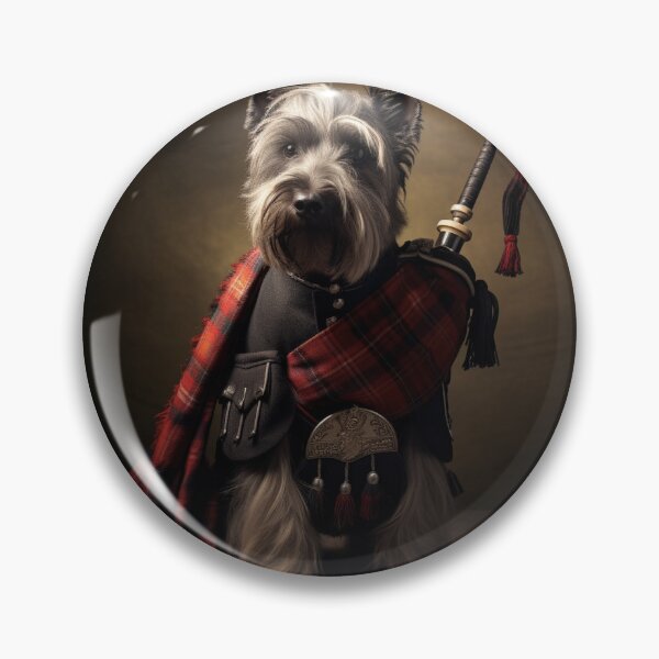 Item preview, Scottish Terrier with Bag Pipes designed and sold by graphicsbylucym.