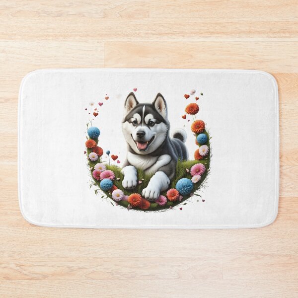 Item preview, Cute playful Alaskan Malamute Dog designed and sold by Kaleddis.