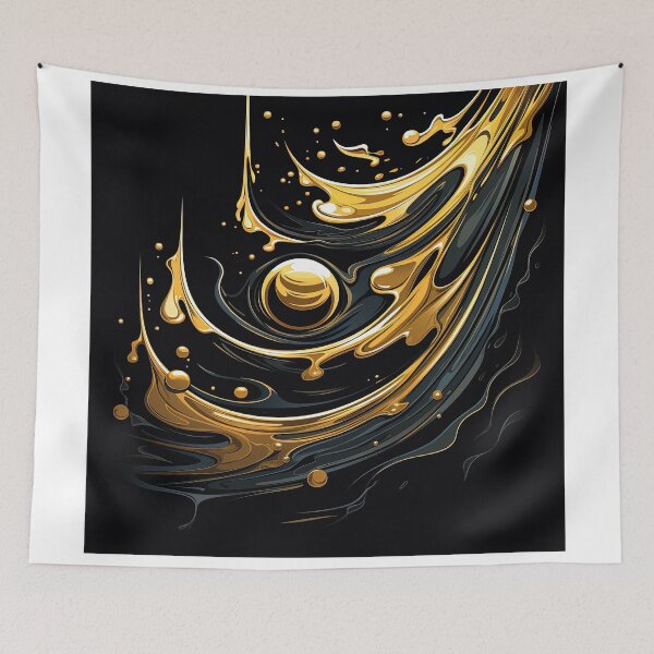 Item preview, wet and glistening surface pattern designed and sold by artyficial-.