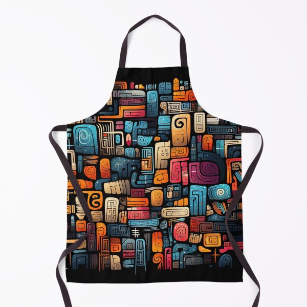 Item preview, Lumpy and irregular colorful pattern with shapes designed and sold by artyficial-.