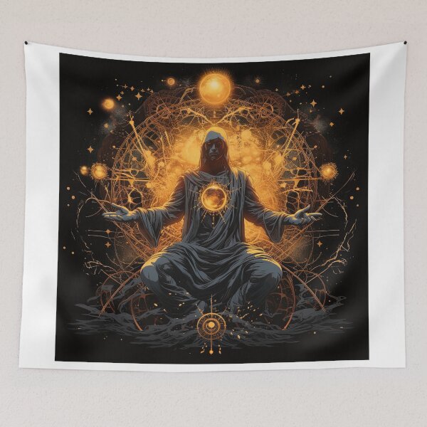 Item preview, cultist meditating designed and sold by artyficial-.