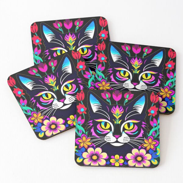 Item preview, Cosmic kitty 2 designed and sold by Flowerslaps.