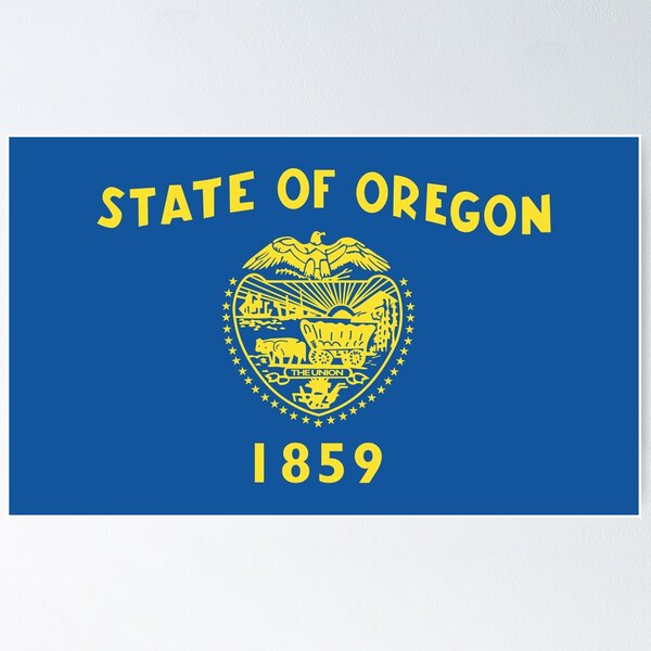 Item preview, State Flag - Oregon designed and sold by Military Insignia Products.